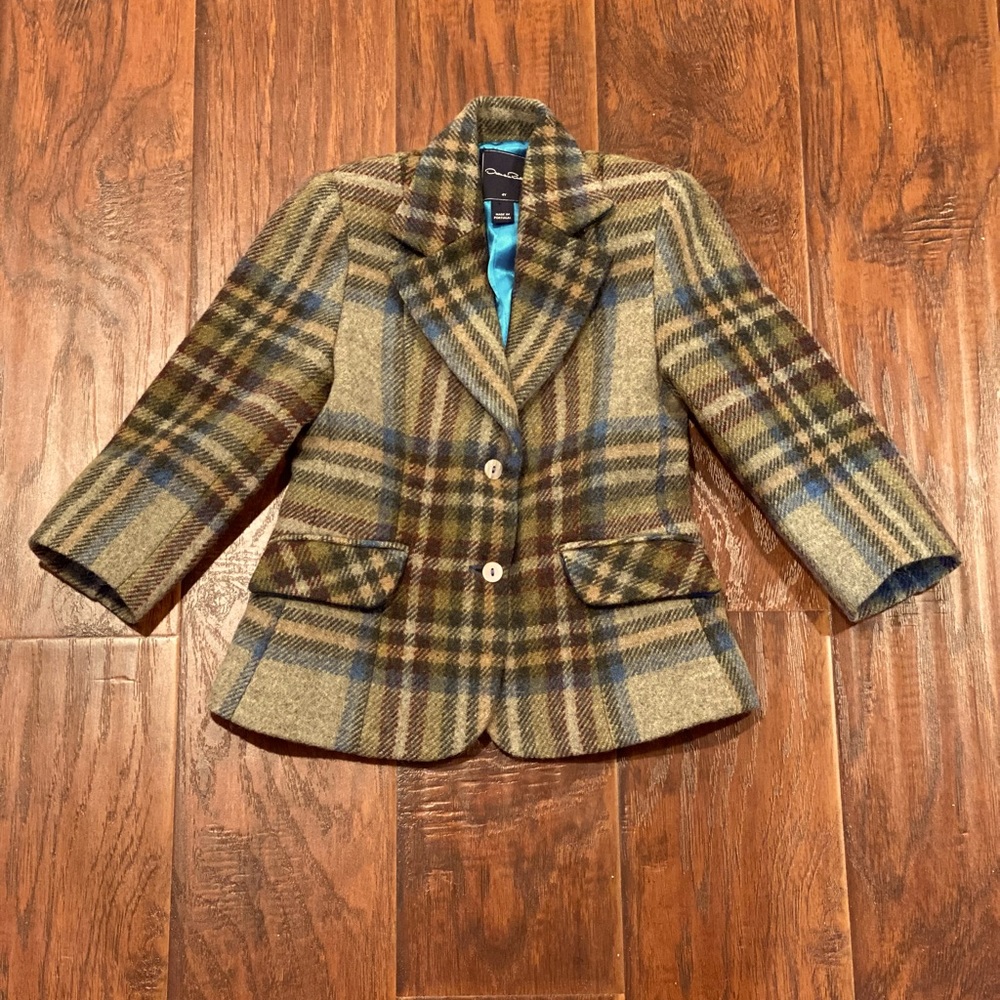 Oscar de La Renta wool blazer size 4Y like new